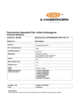Technisches Datenblatt 