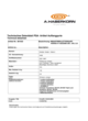 Technisches Datenblatt 